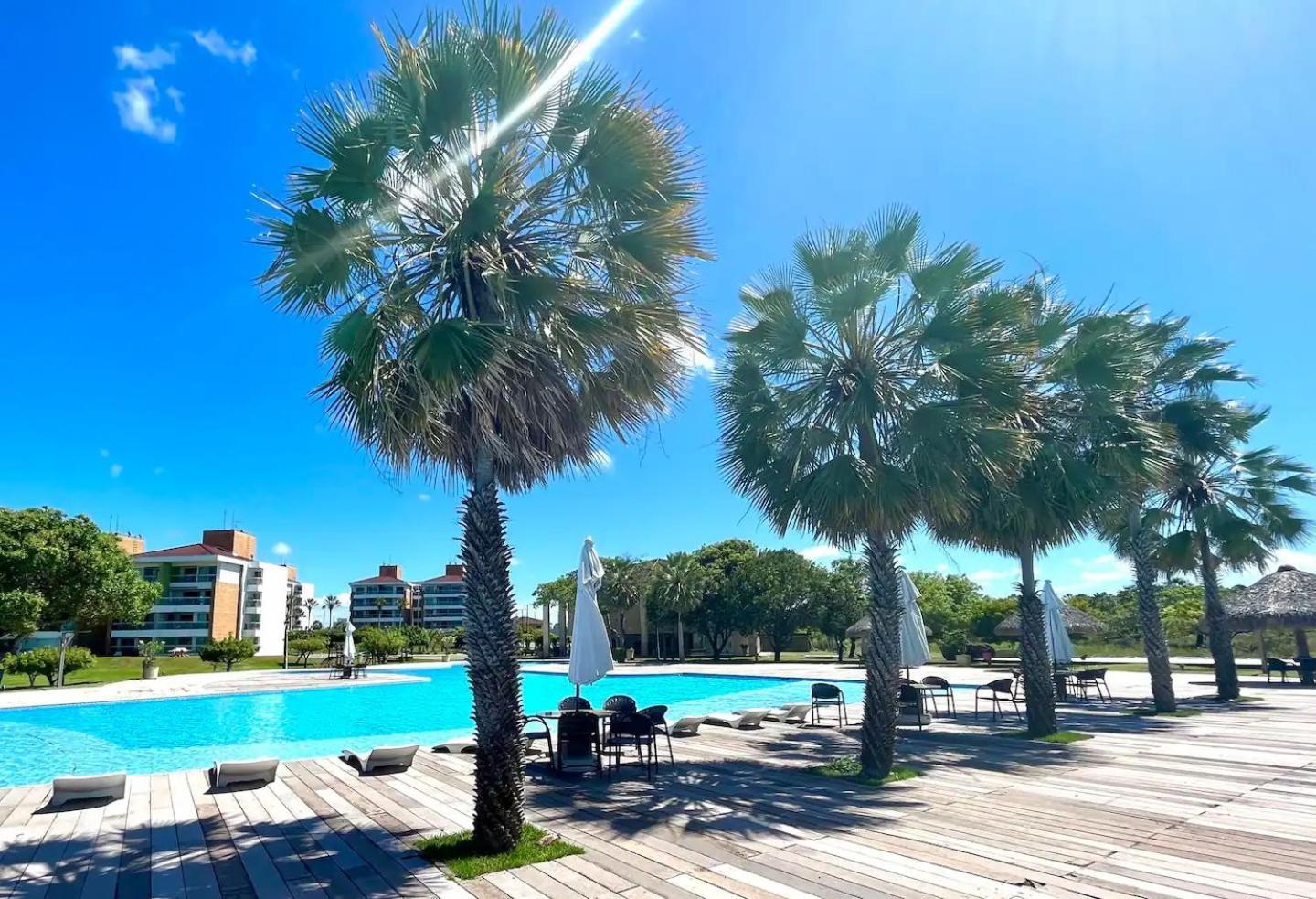 Catu Lake Spa E Resort! Apto Com Lazer Completo! Aquiraz Bagian luar foto