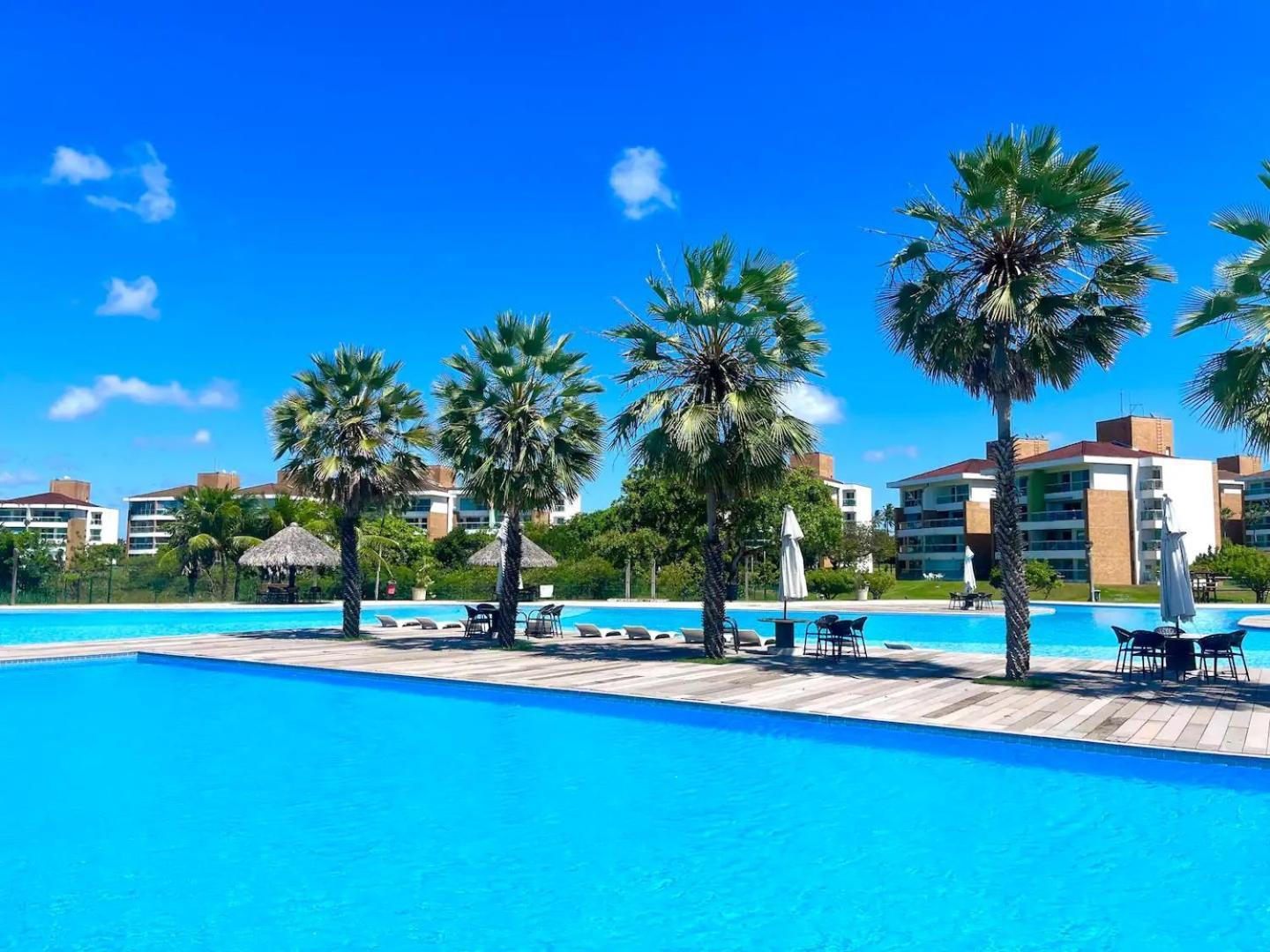 Catu Lake Spa E Resort! Apto Com Lazer Completo! Aquiraz Bagian luar foto