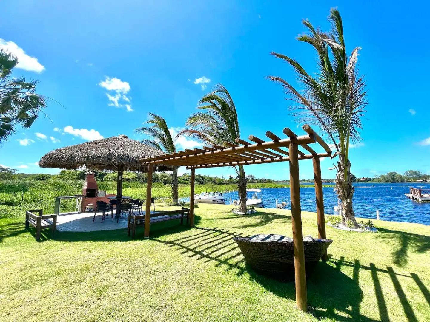 Catu Lake Spa E Resort! Apto Com Lazer Completo! Aquiraz Bagian luar foto