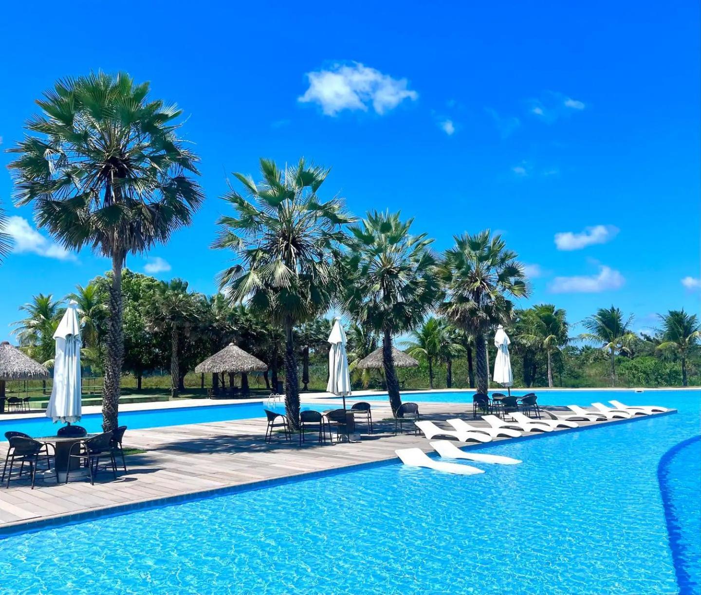 Catu Lake Spa E Resort! Apto Com Lazer Completo! Aquiraz Bagian luar foto